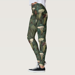 Leggings Calla Lilies Gras Accent Maternité Active