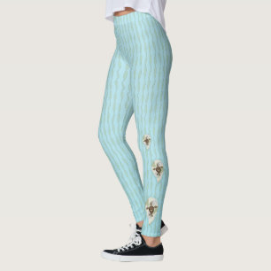 Leggings Callie les guêtres de tortue de mer