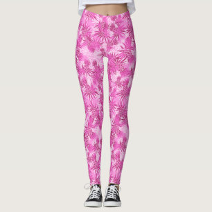 Leggings Camo d'ananas Hawaiian Tropical