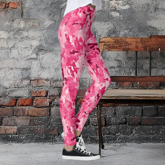 Leggings Camo rose