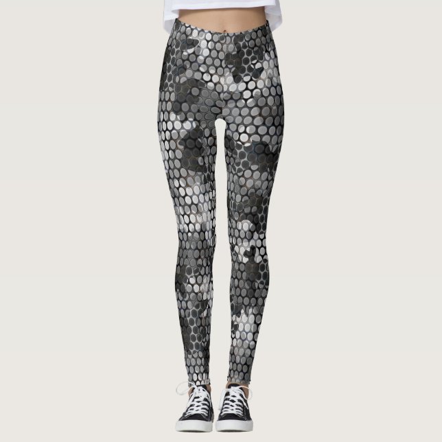 LEGGINGS "CAMO URBAIN NUMÉRIQUE" (Devant)