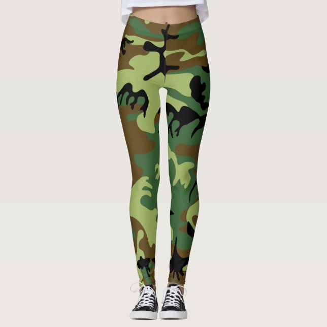 Leggings Camouflage (Devant)