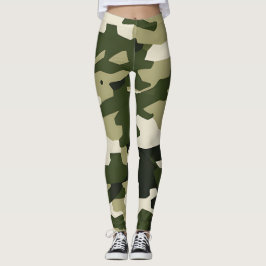 Leggings Camouflage classique Legging, Motif de conception 