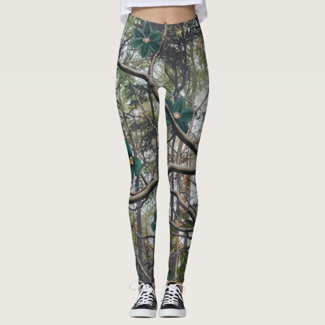 Leggings Camouflage de chasse des femmes (Devant)