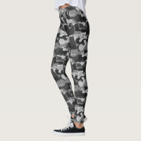 Camouflage gris Chats Motif Grey Kitty Cats Camo