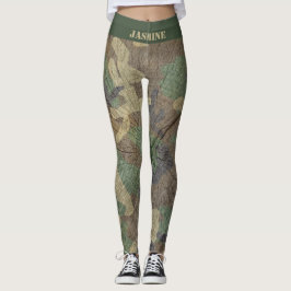 Leggings Camouflage militaire Chasse et pêche Camo Imprimer