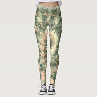 Leggings Camouflage militaire coloré