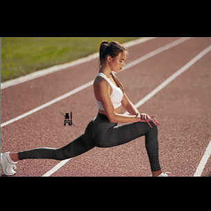 Leggings Camouflage noir, design