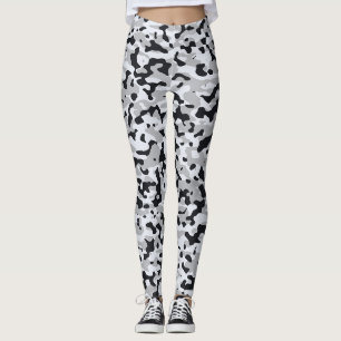 Leggings Camouflage urbain à fort contraste