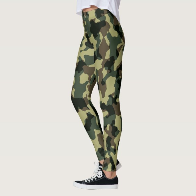 Leggings Camping Hip Camo Camouflage chasseurs aveugles (Gauche)