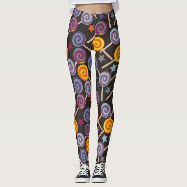 Leggings Candy pattern | Lollies 1lipop (Devant)