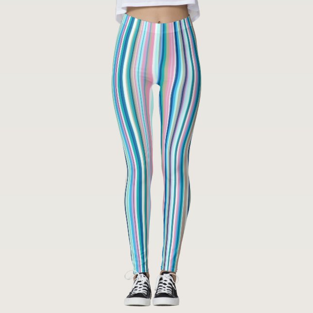 Leggings - Candy Stripes (Vorderseite)