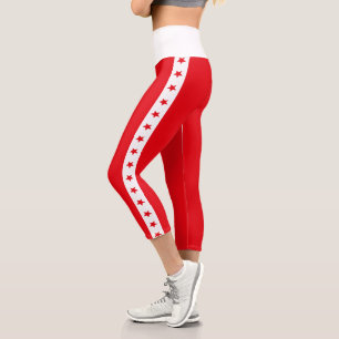 Leggings Capri 1776 États-Unis 250e anniversaire Drapeau patrioti