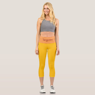 LEGGINGS CAPRI "2026 MANDARINE" - CAPRI ÉLÉVÉ SUR MESURE