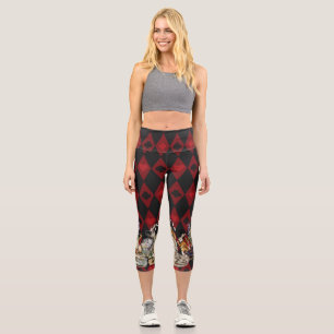 Leggings Capri Alice au pays des merveilles Mad Cheshire Chat