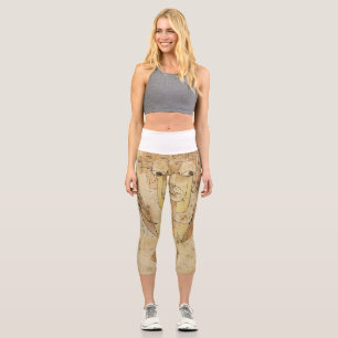 Leggings Capri Angelus Novus par Paul Klee