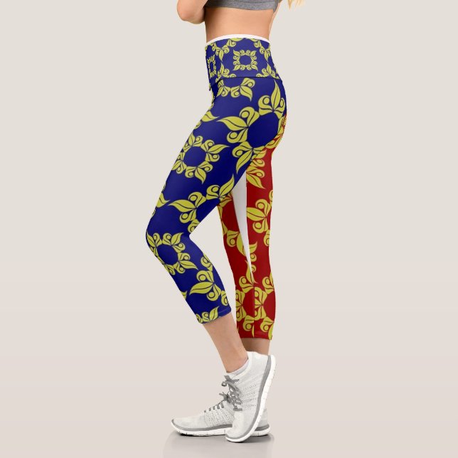 Leggings Capri Antique | Zazzle_Growshop. (Gauche)