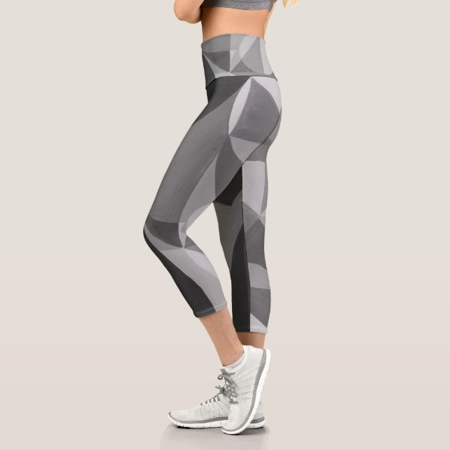 Leggings Capri Art Abstrait de Joseph Schillinger (Gauche)