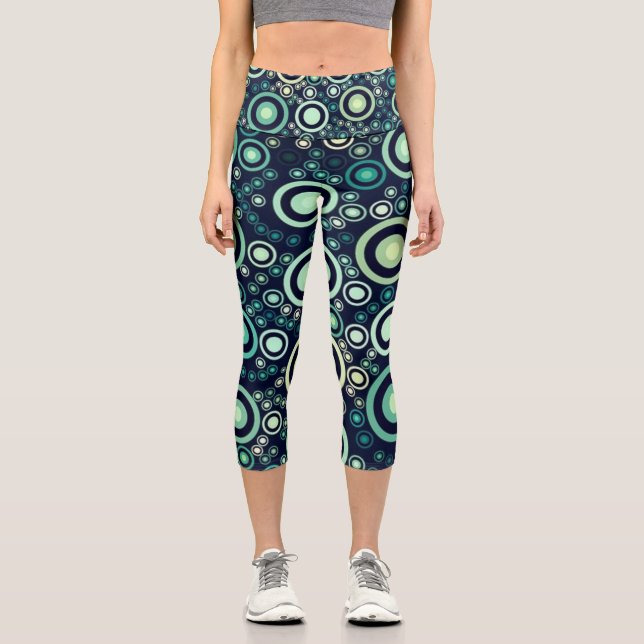 Leggings Capri Art | Zazzle_Growshop. (Recto)