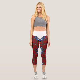 Leggings Capri Article kaléidoscope du quatrième volume quatorze