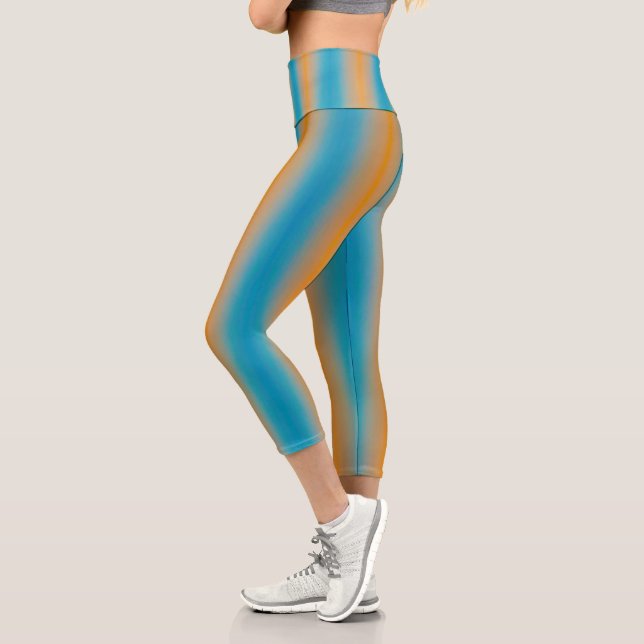 Leggings Capri aube du désert (Gauche)