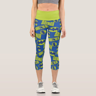 Leggings Capri Batman - Le Motif du Chevalier foncé