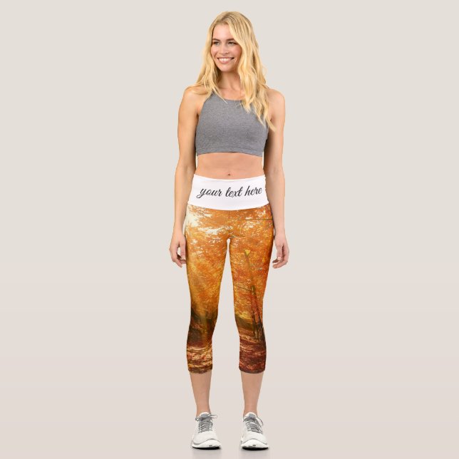 Leggings Capri Beau automne (Recto)