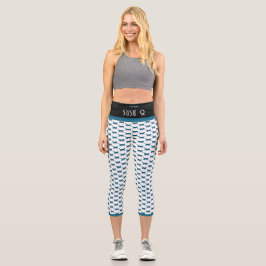LEGGINGS CAPRI BÉBÉ RONRON "NOIR" PANTALON CAPRI PERSONNALISÉ À T