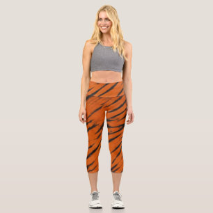 Leggings Capri Bengale rayures Tie Dye