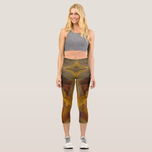 Leggings Capri Bien-être naturel coloré personnalisé