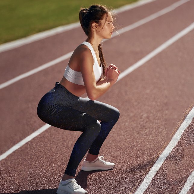 Leggings Capri bleu foncé (Créateur téléchargé)