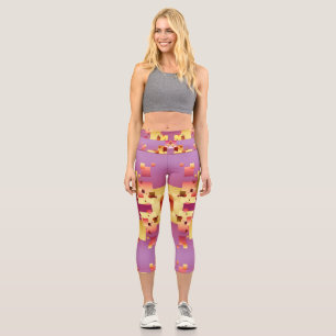 Leggings Capri Blocage