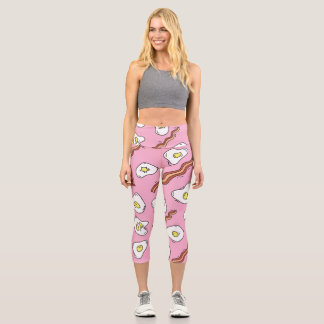 Leggings Capri Bonanza petit-déjeuner : Plaisirs du dessin animé