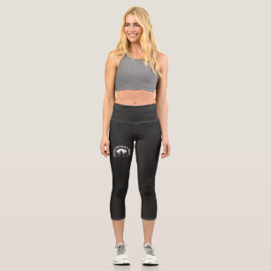 Leggings Capri Bonne Énergie Seulement – Art de la nature minimal