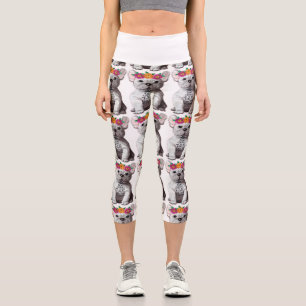 Leggings Capri Boules de chiens