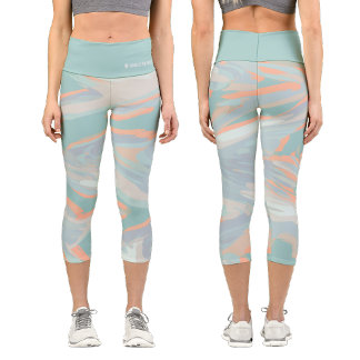 Leggings Capri Camouflage holographique personnalisé