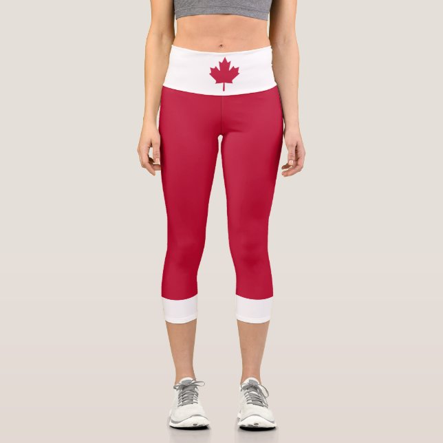 Leggings Capri Canada (Recto)