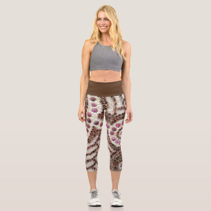 Leggings Capri Capri à la taille élevée
