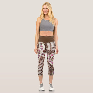 Leggings Capri Capri à la taille élevée