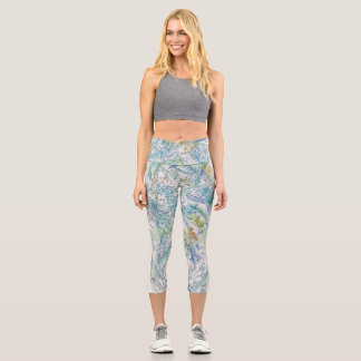 Leggings Capri Capri Design V