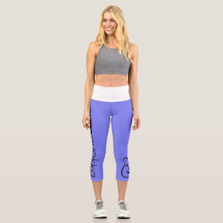 Leggings Capri Capris de taille haute Gymquokka