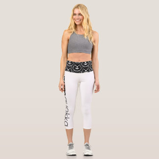 Leggings Capri Capris de taille haute Gymquokka