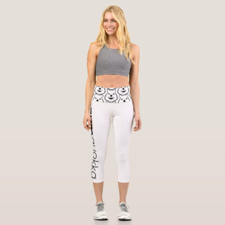 Leggings Capri Capris de taille haute Gymquokka