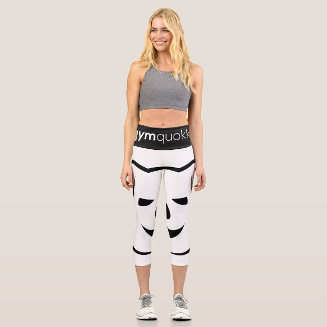 Leggings Capri Capris de taille haute Gymquokka (Recto)