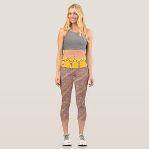 Leggings Capri Capris de yoga taille haute, XS (0-2)