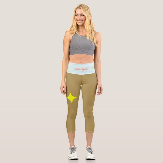 Leggings Capri capris étoilé (Recto)