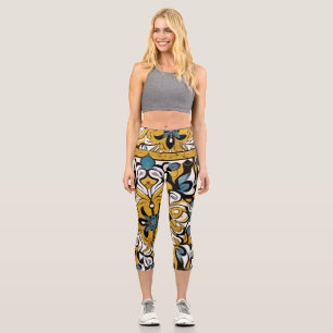 Leggings Capri Capris haut taille