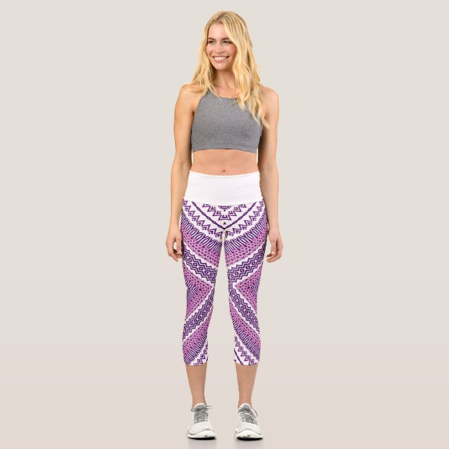 Leggings Capri Capris haut taille (Recto)