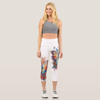 Leggings Capri Capris haut taille