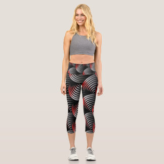 Leggings Capri Capris haut taille